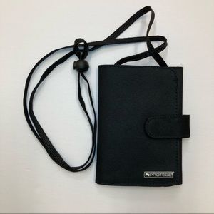 Protégé travel wallet passport holder airport ID